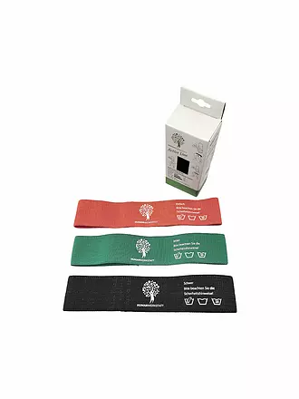 HUMANWERKSTATT | Set de 3 bandas de entrenamiento de tela | 